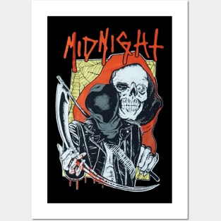 Grim Reaper Midnight Posters and Art